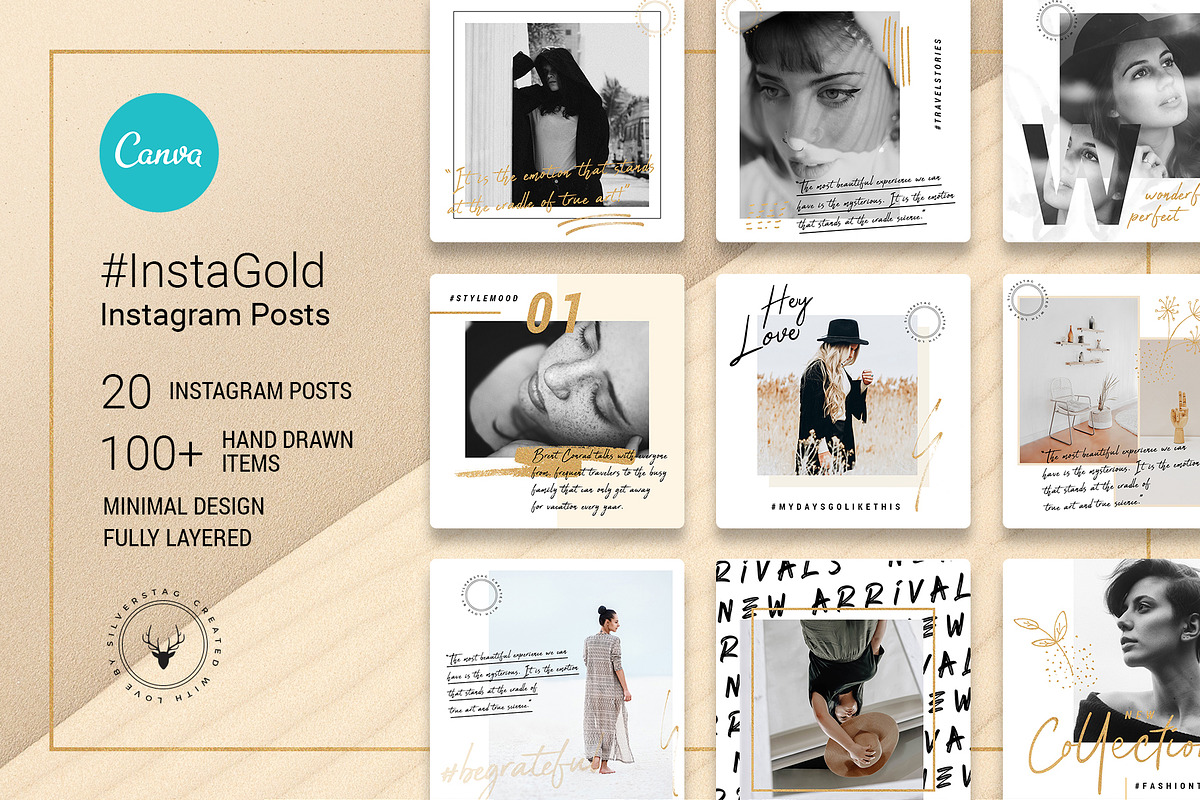 CANVA Social Bundle + FREE Updates, a Social Media Template by SilverStag Type Foundry (Photo 73 of 91)