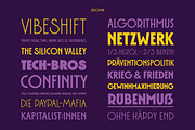 XXII MODULAIRE, a Sans Serif Font by Doubletwo Studios (Thumbnail 10 of 11)