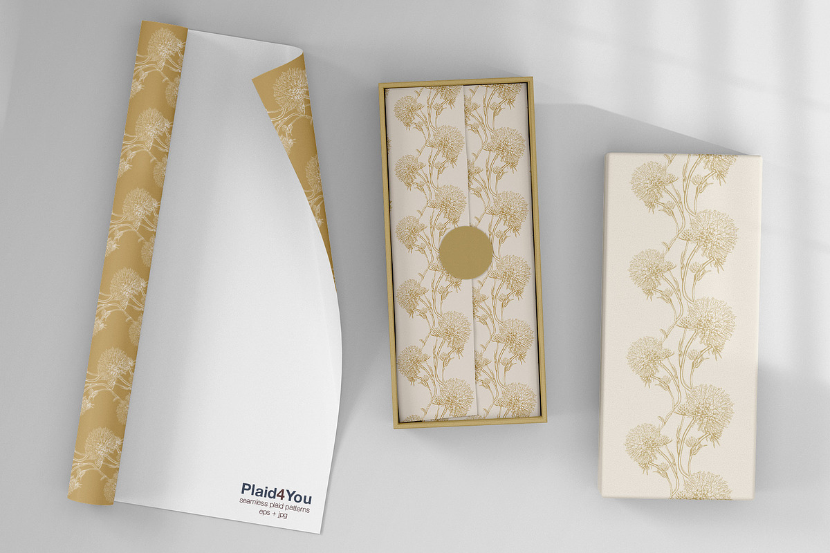 Floral Pattern & Flower Print, a Pattern Graphic by Plaid4You (Photo 10 of 12)
