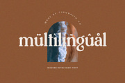 Grove Peach | Modern Retro Serif, a Serif Font by Typoraith Co (Thumbnail 9 of 10)