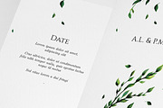 Floral Watercolour Invitation, an Invitation Template by BooTique (Thumbnail 3 of 3)
