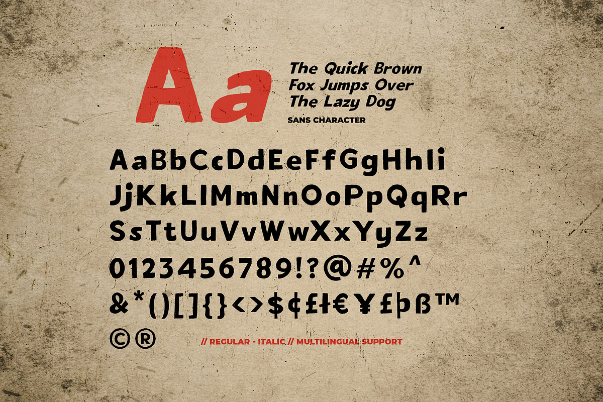 Post Crave - Two Style Font, a Blackletter Font by Bale Type (Photo 10 of 10)