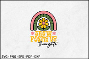 Positive Vibes SVG Bundle 10 Designs, an Object Graphic by BeeCraftR (Thumbnail 4 of 6)