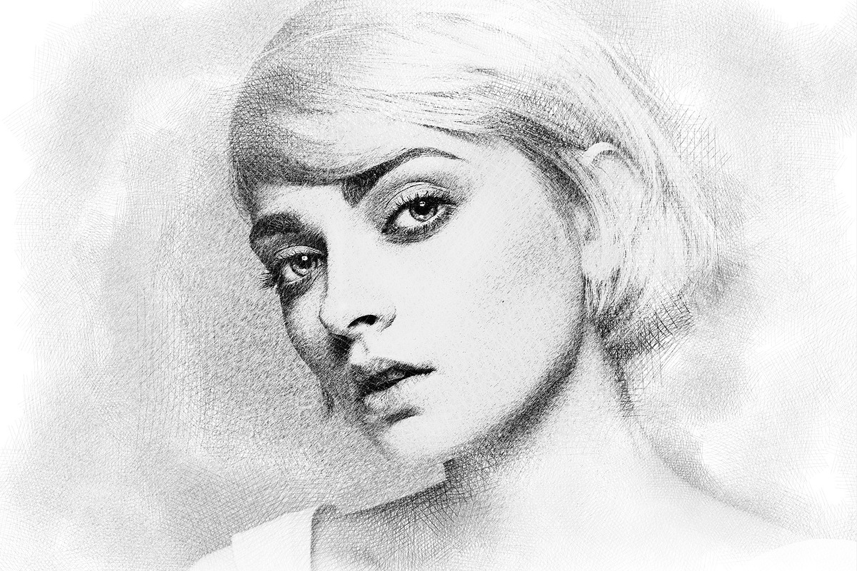 Pencil Sketch Photo Effect, a Layer Style Add-On by Grkic Creative (Photo 4 of 4)