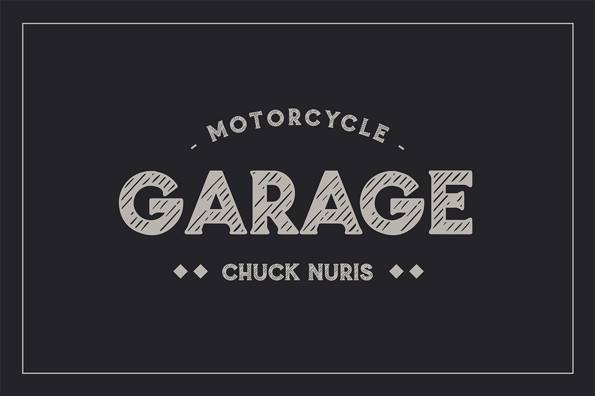 Rough Riders Modern Textured Font