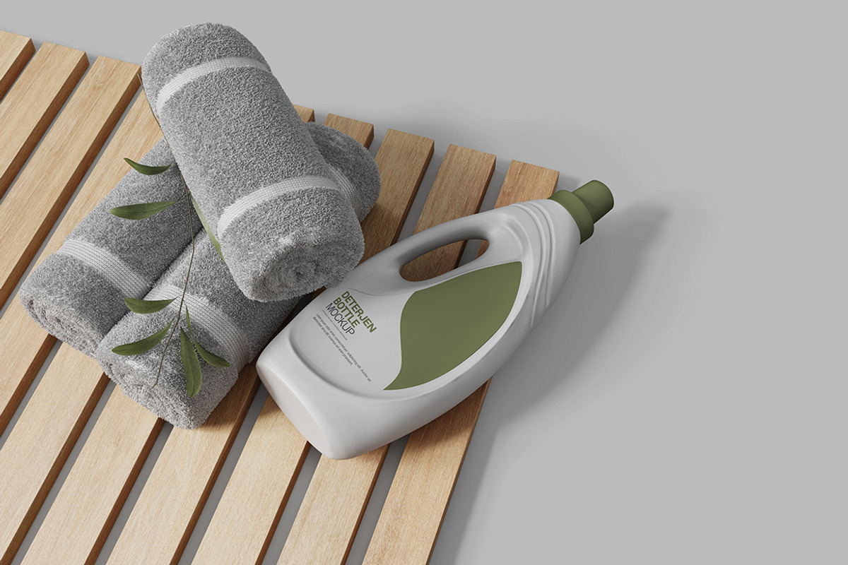 Detergen Bottle Mockup, a Product Mockup by MrLetters (Photo 3 of 5)