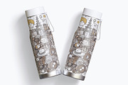 Reusable Water Bottle mockup part 01, a Packaging Mockup by Ambo Ampeng (Thumbnail 10 of 11)
