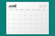 2027 Monthly Planner (MP049-27-L), a Stationery Template by mikhailmorosin (Thumbnail 6 of 7)