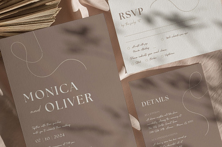 Thread Invitation Canva Template