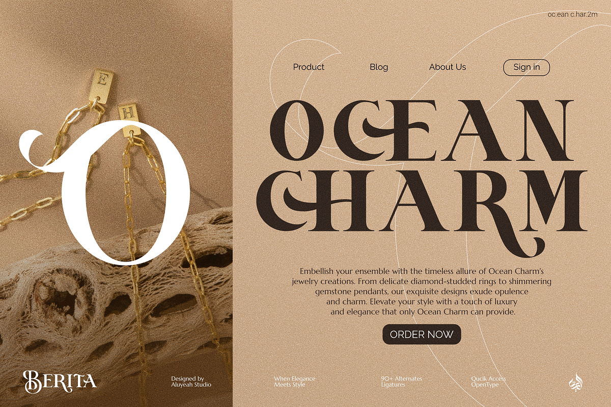 Berita, a Serif Font by Aluyeah Studio (Photo 10 of 15)