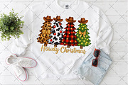 Howdy Cowgirl Christmas Tree PNG, an Illustration by Craft Nest (Thumbnail 5 of 6)
