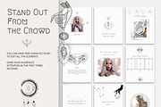 White Spiritual Instagram Posts, a Social Media Template by Under My Cozy Roof (Thumbnail 2 of 10)