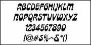 Old Time Nouveau JNL, a Font by Jeff Levine Fonts (Thumbnail 5 of 5)