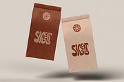Paper coffee bag mockup collection, a Cups & Container Mockup by Sigelt (Thumbnail 3 of 11)