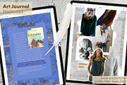Art Journal Templates, a Stationery Template by LuOtero (Thumbnail 2 of 7)
