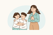 Guiding Hands Illustration, an Object Graphic by Jump Studio (Thumbnail 3 of 12)