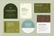 Product Label Template Set, a Stationery Template by BrandPacks (Thumbnail 2 of 14)