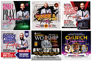 New-200 Church Flyers Bundle, a Flyer Template by AfzaalGraphics (Thumbnail 11 of 41)