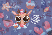 Christmas animal character creator, an Animal Illustration by Lana Sham (Thumbnail 11 of 19)