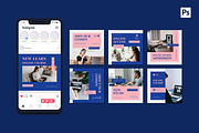 Online Course Instagram Post, a Social Media Template by CavenArt (Thumbnail 3 of 5)
