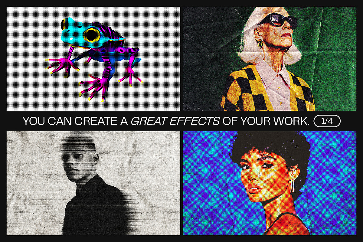 12 Photo Effect Templates, a Layer Style Add-On by iDoodle Studio (Photo 3 of 6)