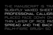 Sagoma – Font Family, a Font by Stefano Giliberti (Thumbnail 10 of 10)