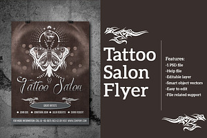 Tattoo Salon Flyer