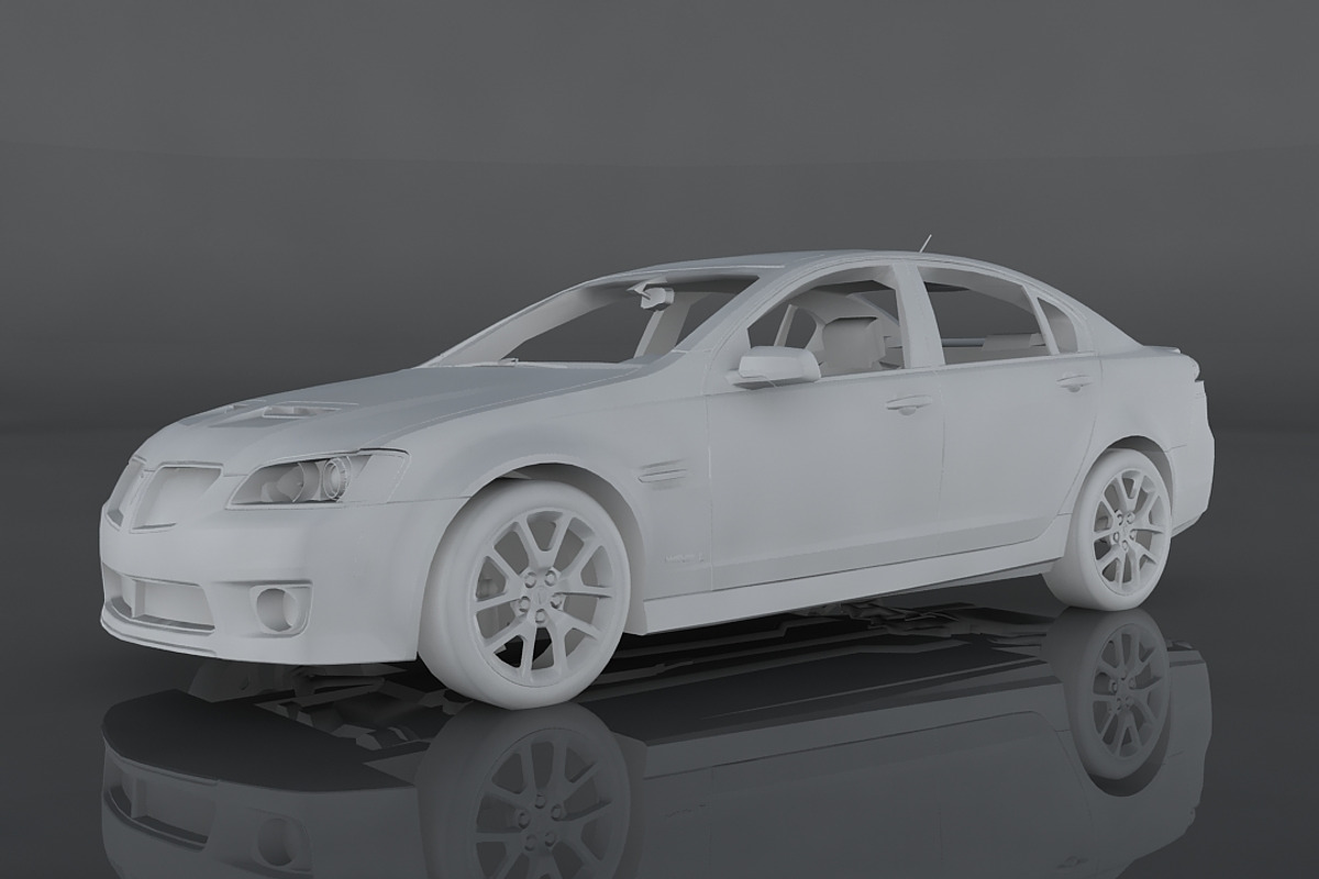 2009 Pontiac G8 GXP, a Cars & Vehicle 3D Model by valtriiu (Photo 12 of 12)