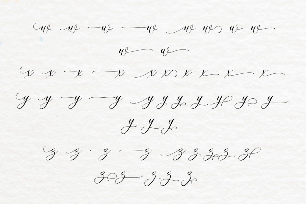 Romantic Lovely - Calligraphy Font, a Script Font by Sronstudio (Photo 7 of 23)