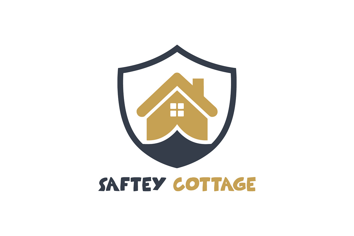 Safety House Logo. Real Estate logo, a Branding & Logo Template by Master Design (Photo 2 of 2)
