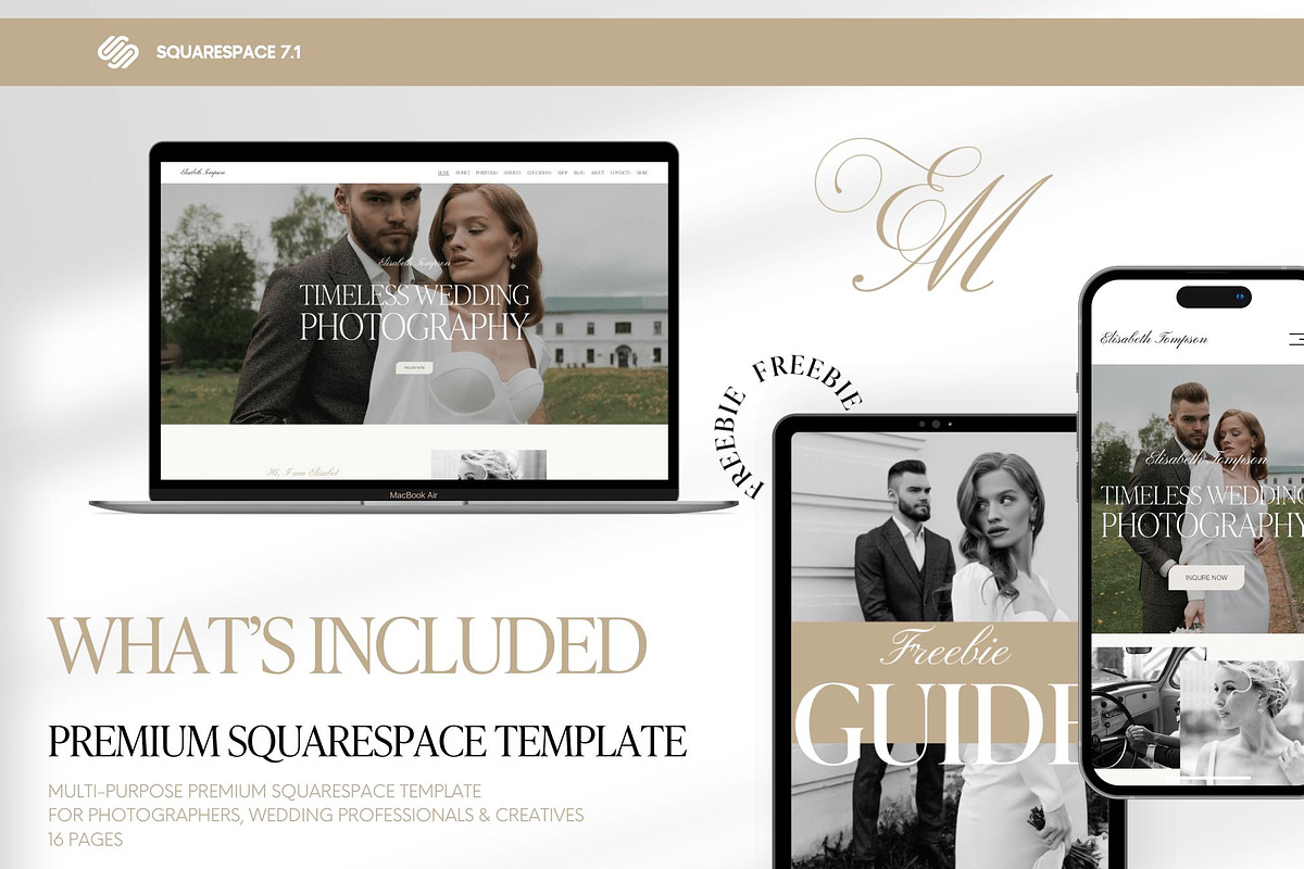 Squarespace photography template, a Squarespace Template by Presentibox (Photo 12 of 13)