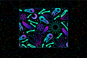 Halloween backgrounds, a Pattern Graphic by Victoria Bat (Thumbnail 3 of 9)