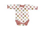 Smiley Autumn Blossoms Pattern, a Pattern Graphic by OwlAndFern (Thumbnail 6 of 14)
