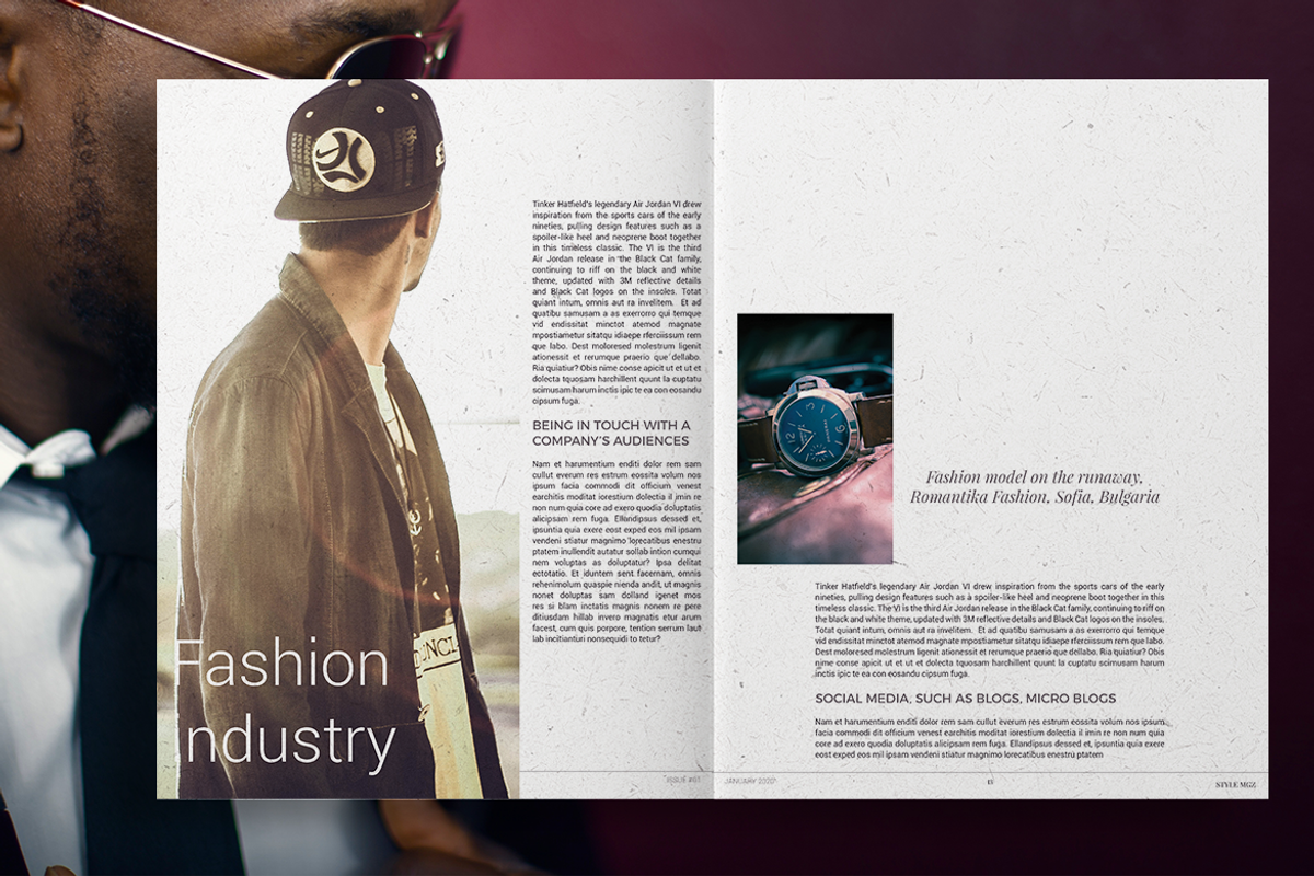 Style - fashion magazine, a Magazine Template by Boris Cupac (Photo 8 of 25)
