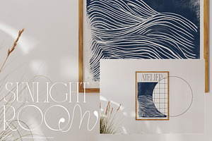 SUNLIGHT ROOM Frame Mockup & Shadow