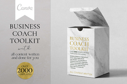 Business Coach Canva Templates, a Templates & Theme by Miri Campbell