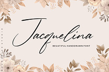 Jacquelina Beautiful Handdrawn Font