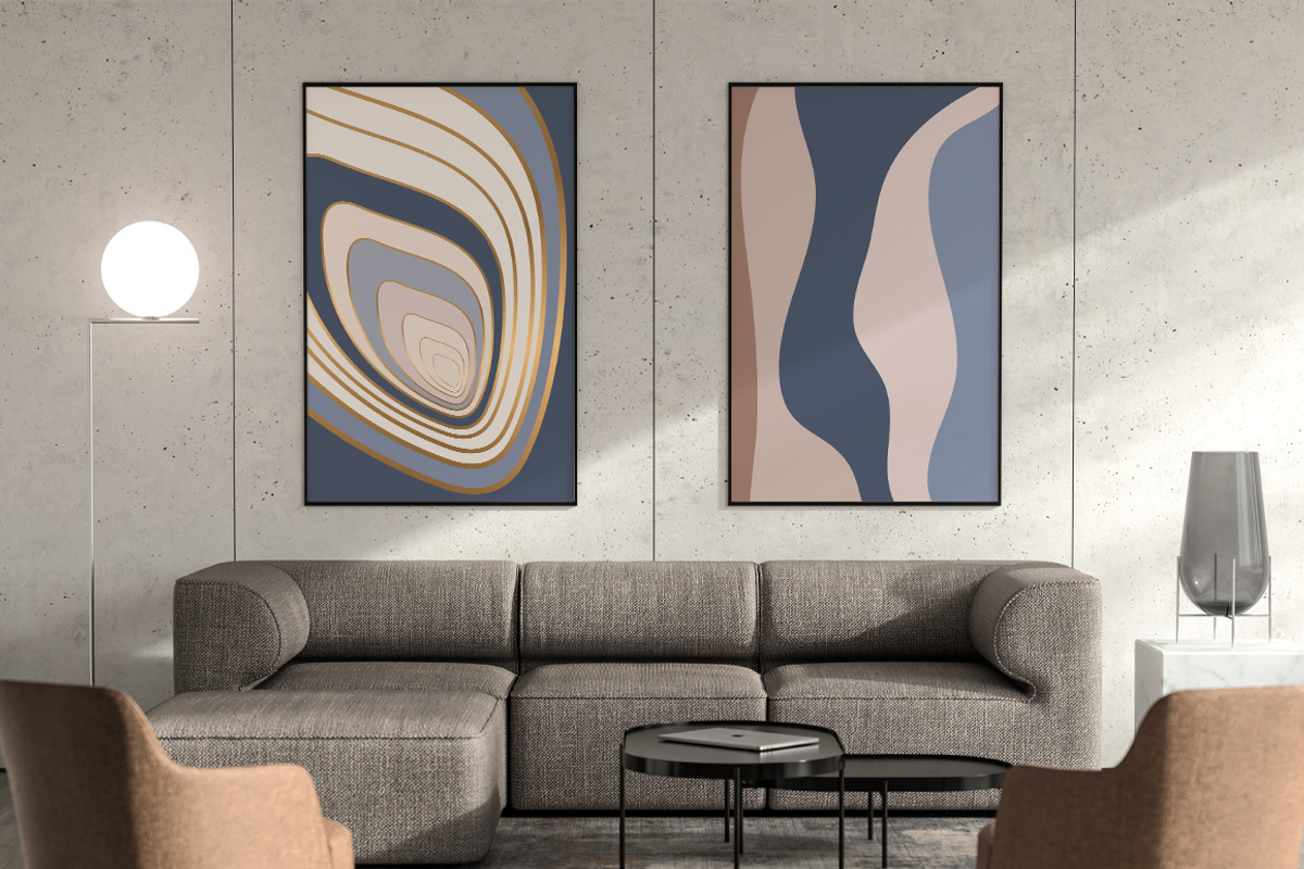 Organic Abstract Shapes - SCINTILLA, an Illustration by Eesome Design Studio (Photo 5 of 11)