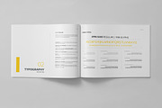 Brand Manual 32 Pages A4 / US Letter, a Brochure Template by Mastergfx (Thumbnail 4 of 31)