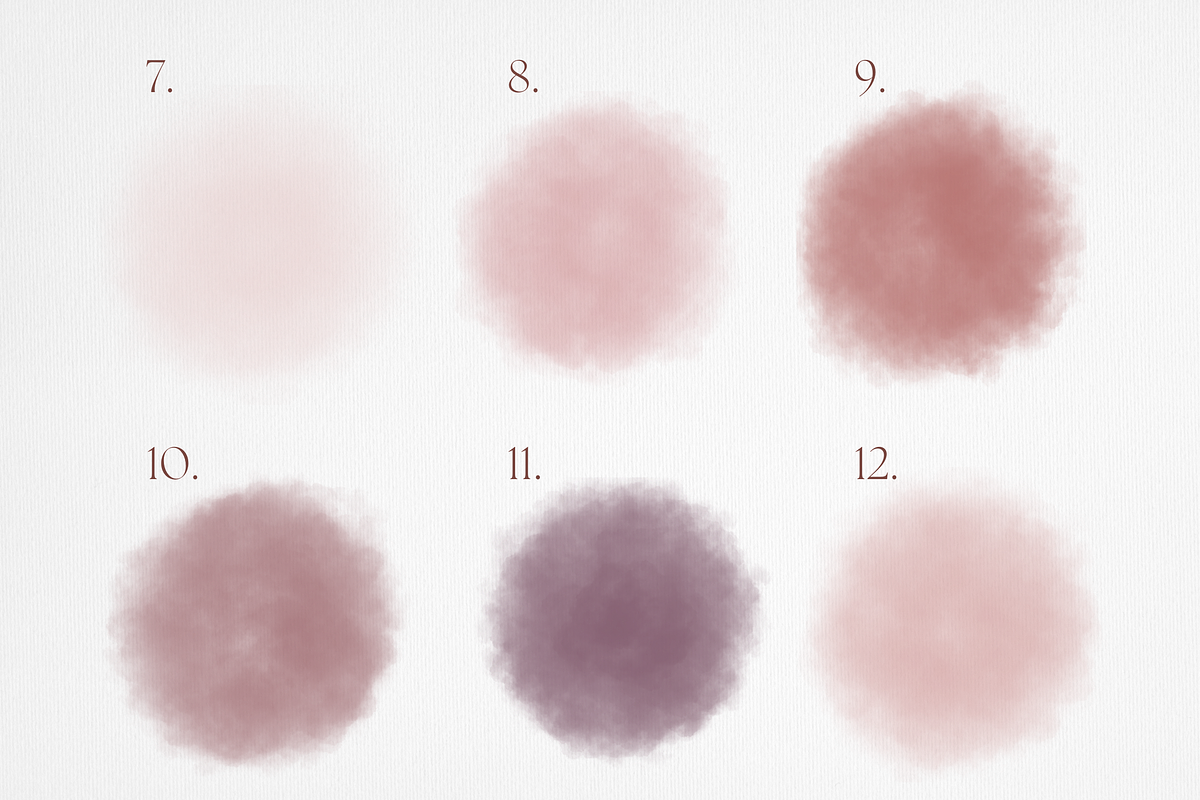Lavender Watercolor Clip Art Set, a Texture Graphic by Minky Moo Creations (Photo 3 of 18)