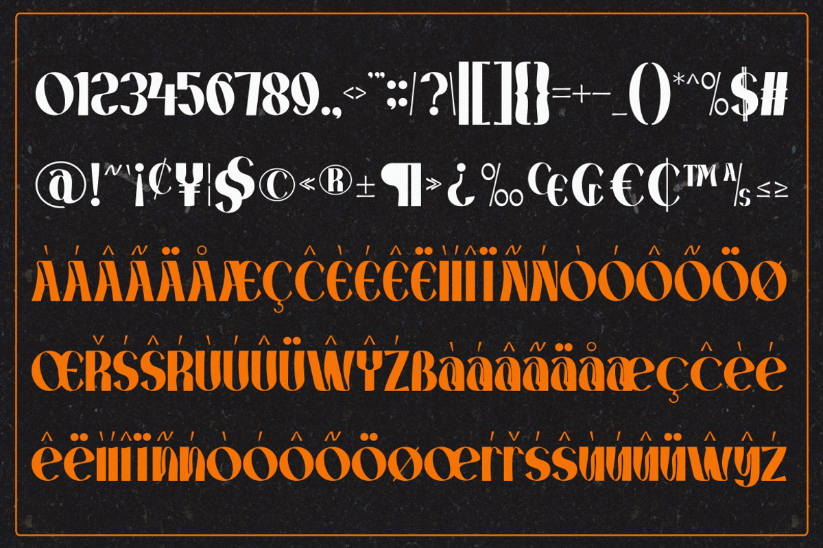 Gradioo - Psychedelic Display Font, a Sans Serif Font by MaikoHatta (Photo 8 of 10)