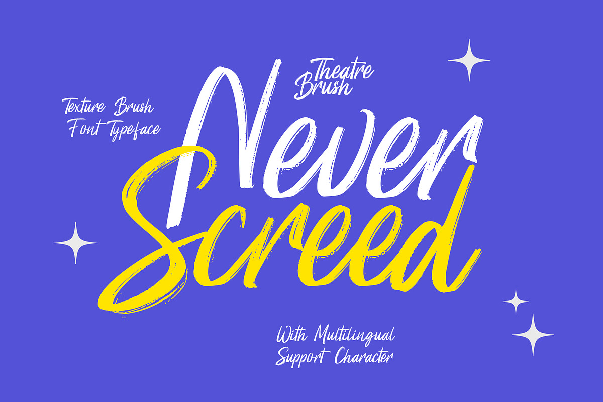 Theatre - Handwritten Brush Typeface, a Handwritten Font by Aksapix Studio (Photo 7 of 7)