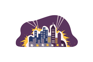 Environmental Pollution and Its, an Illustration by TopVectors