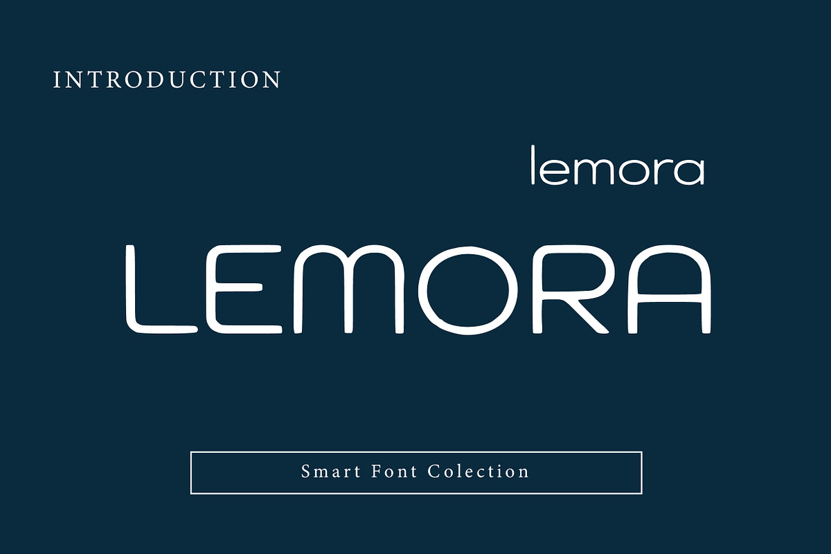 Lemora, a Script Font by Wow Magic (Photo 1 of 3)