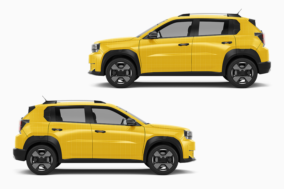 Car Mockup 25, an Advertising Mockup by Mockupix (Photo 8 of 12)