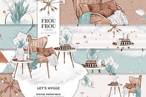 Hygge Interior Home Paper Pack