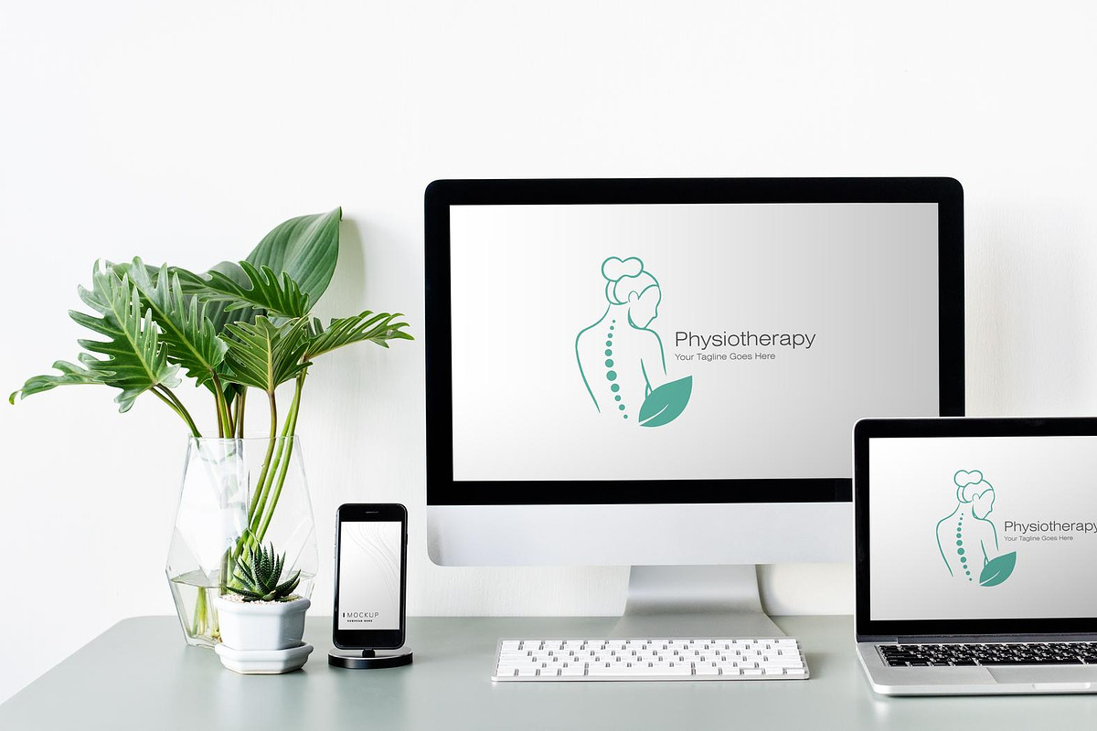 Physiotherapy & Spinal Care Logo, a Branding & Logo Template by YUDesignStore (Photo 6 of 10)