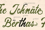 Quarella Jardin - Vintage Script, a Script Font by Typia Nesia (Thumbnail 8 of 12)