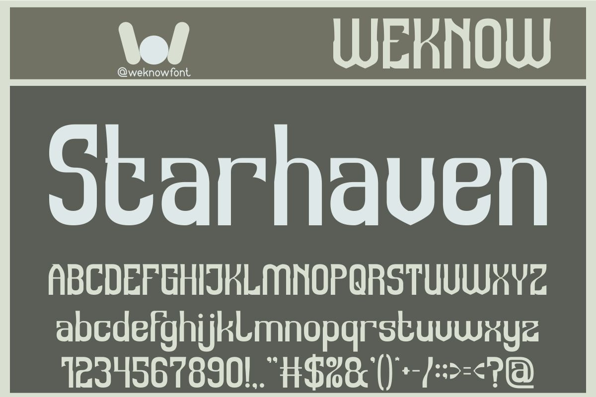 Attraction font, a Font by weknow (Photo 4 of 8)