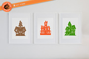 9 Haunted House Stamp Brushes, a Brush Add-On by vectstudio (Thumbnail 5 of 10)